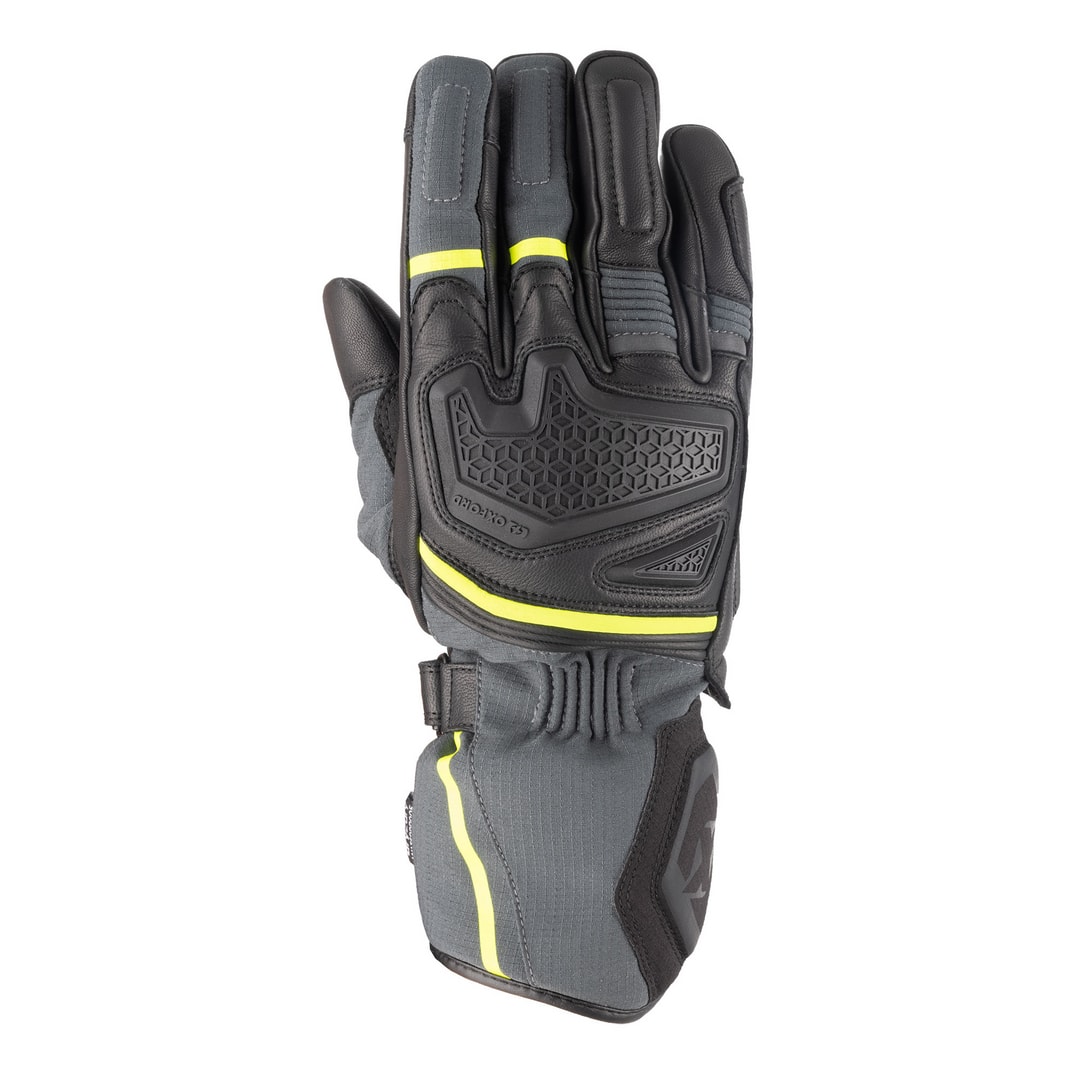 Vancouver: Grey/Black/Hi-Vis gloves